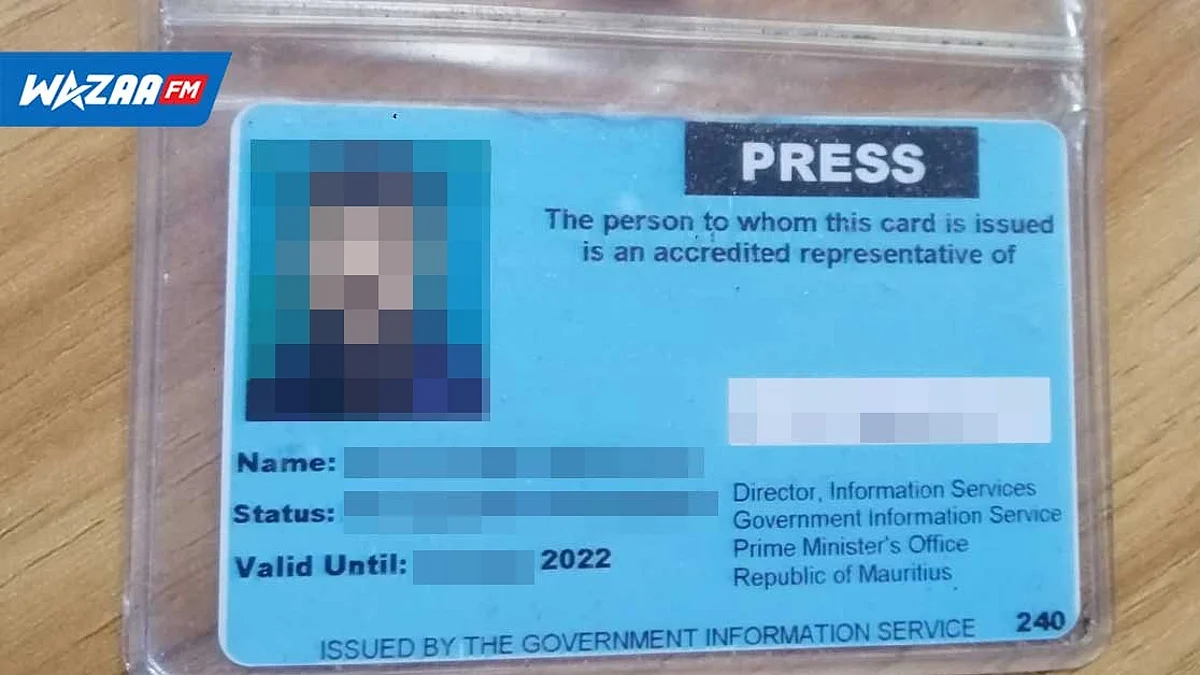 Carte de presse : une extension de deux mois accordée aux membres de la presse (GIS)