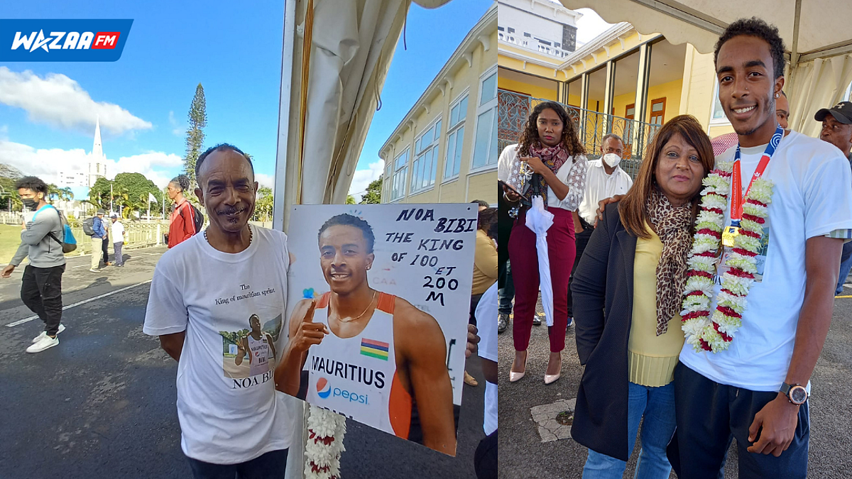 Sport: Noah Bibi, le roi du 200 m fait la fierté de Beau-Bassin/Rose-Hill