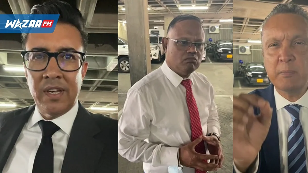 Suspendus des travaux Parlementaires : 5 séances pour Mohamed ; 4 pour Assirvaden et Gungapersad