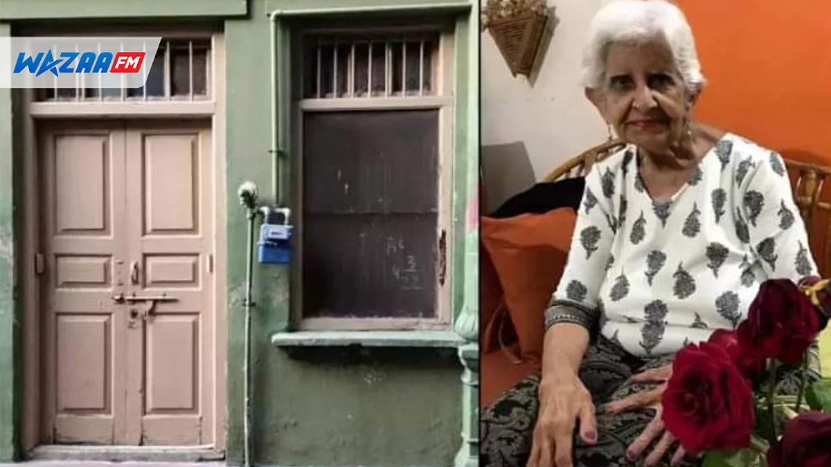 Une femme de 92 ans retrouve sa maison de souvenirs au Pakistan