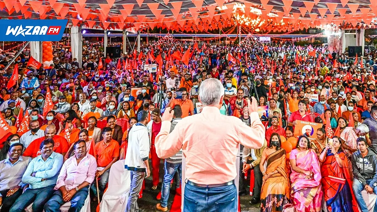 Pravind Jugnauth : " Enn l'opposition canard boiteux "