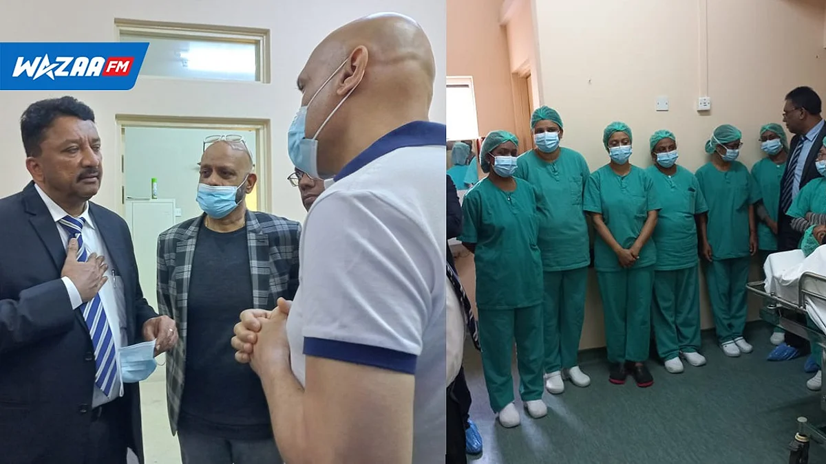 Reconstruction faciale : Le Dr. Balaji en visite à Maurice
