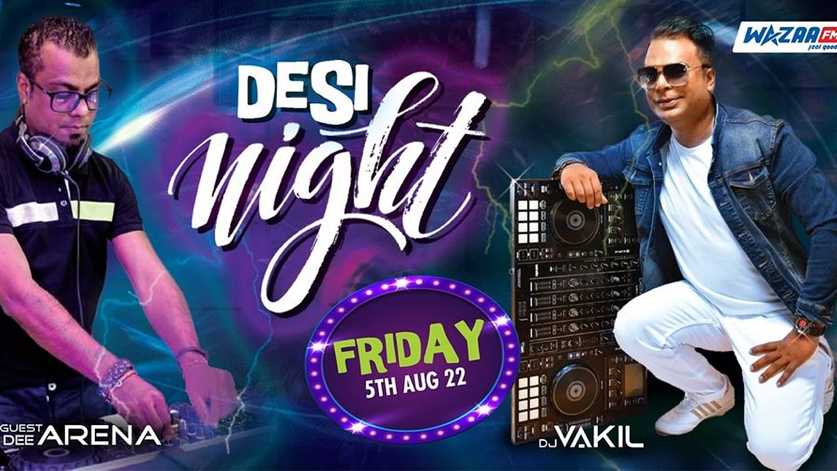 À ne pas manquer ! Votre rendez-vous Desi Night c'est chaque vendredi