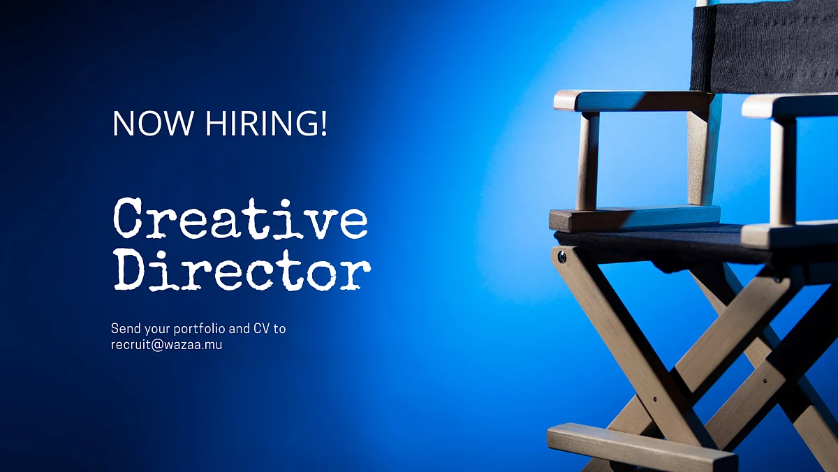 Vacancy : Creative Director