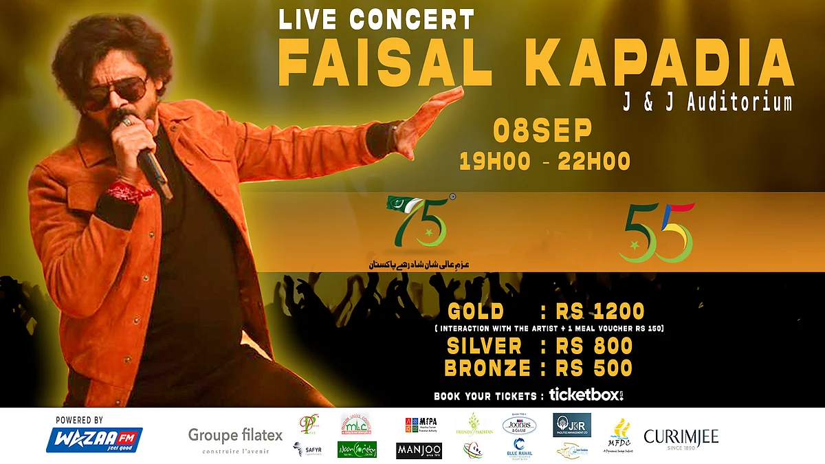 Pakistan Week 2022 : Faisal Kapadia en concert à Maurice !