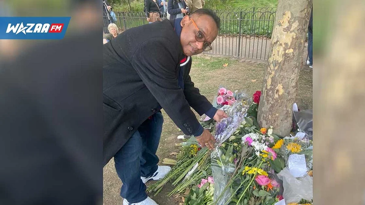 Londres : Vikash Nuckcheddy rend un dernier hommage à Elizabeth II