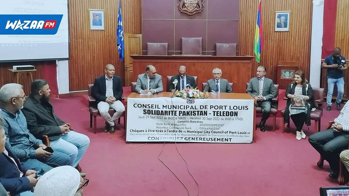 Solidarité Pakistan : la municipalité de Port-Louis organise un télé don