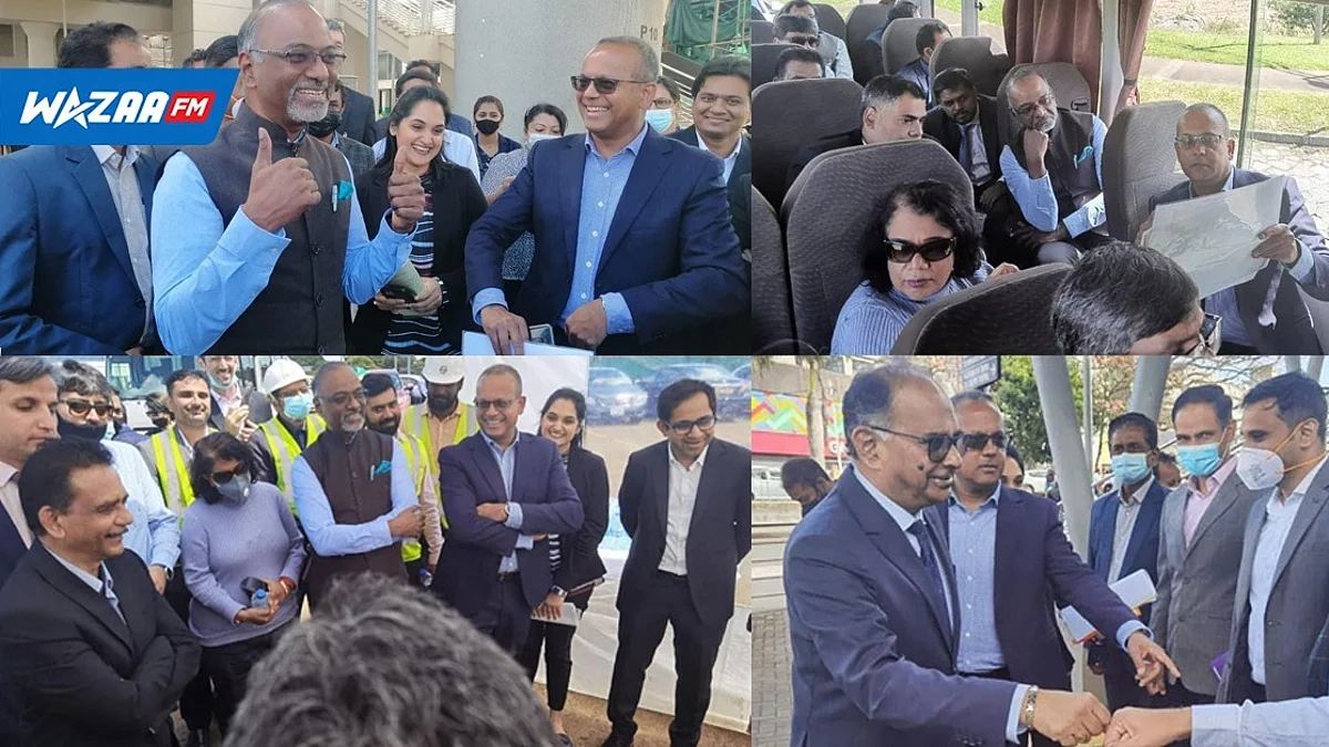 Metro Express/Phase 4 : Visite d’une délégation indienne pour un constat sur l’avancée du projet