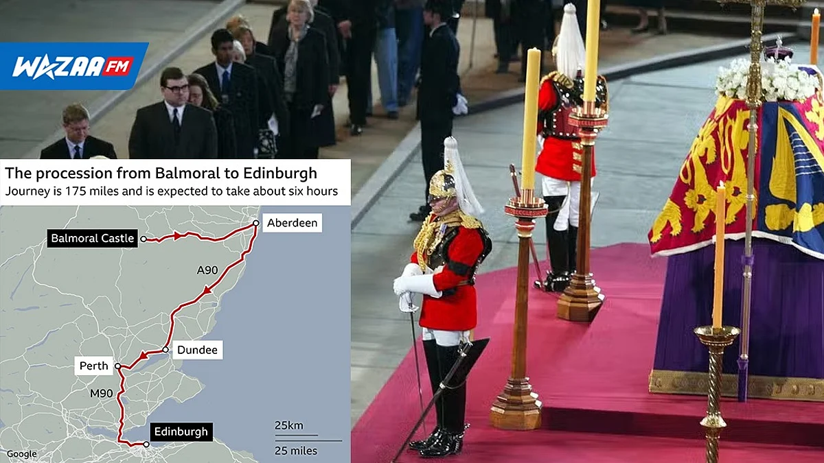 Elizabeth II : son dernier voyage à travers son royaume a commencé ce dimanche