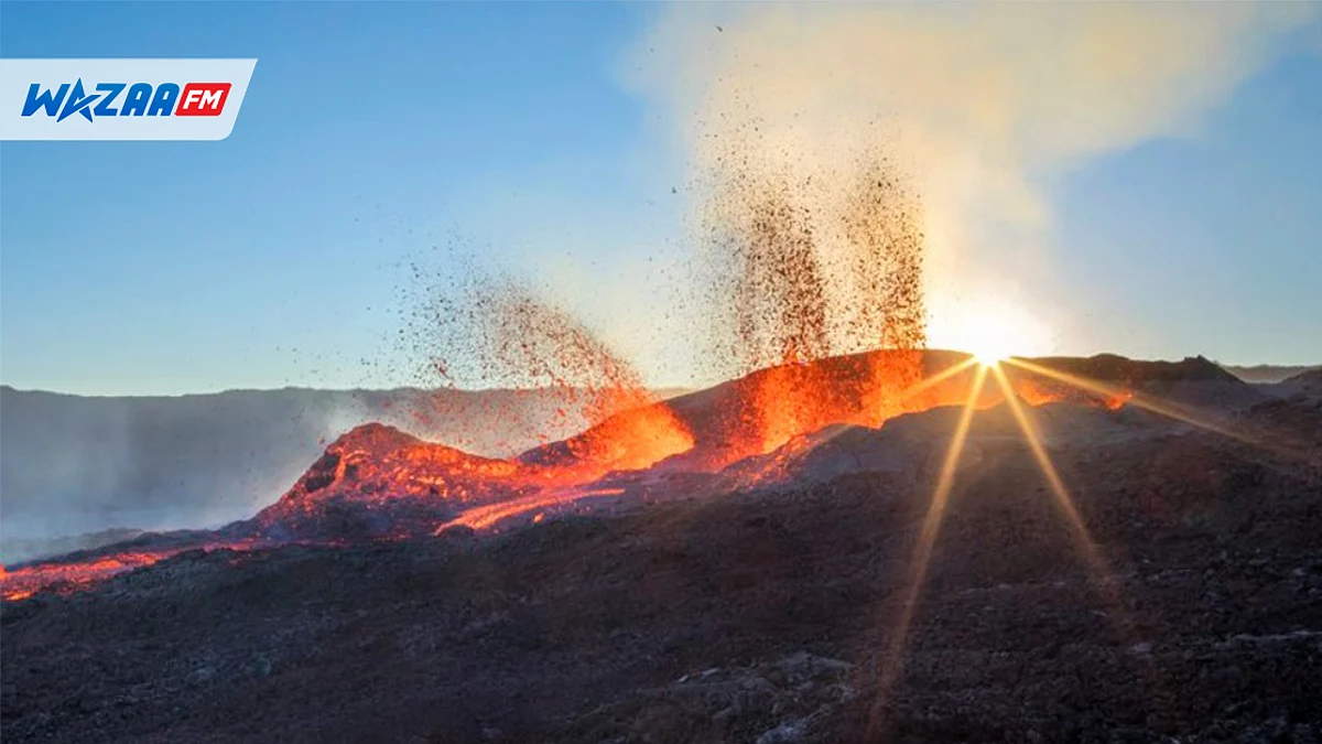 Le Piton de la Fournaise est entré en sa 1ère éruption de 2022