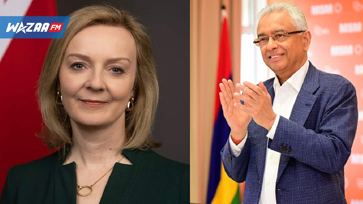 Prochaine PM du Royaume-Uni : Pravind Jugnauth félicite Liz Truss
