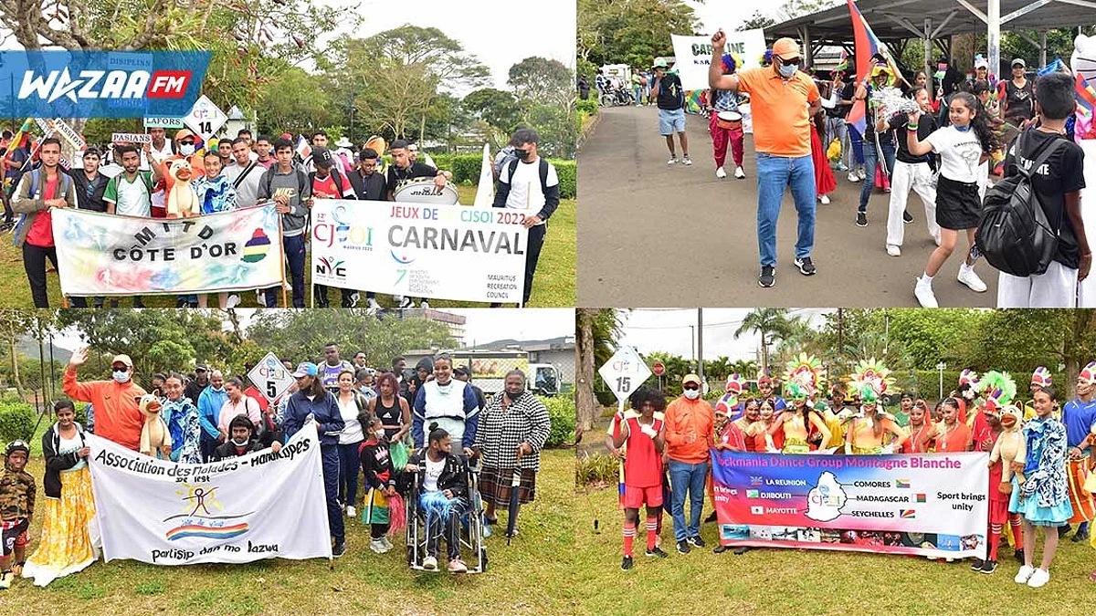 CJSOI : une énorme mobilisation des jeunes pour le carnaval à Saint-Pierre
