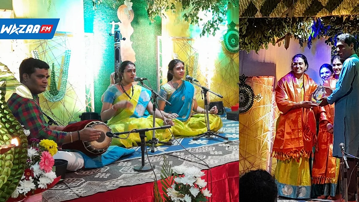 Culture et société : deux sœurs indiennes chanteuses de musique carnatique à Goodlands