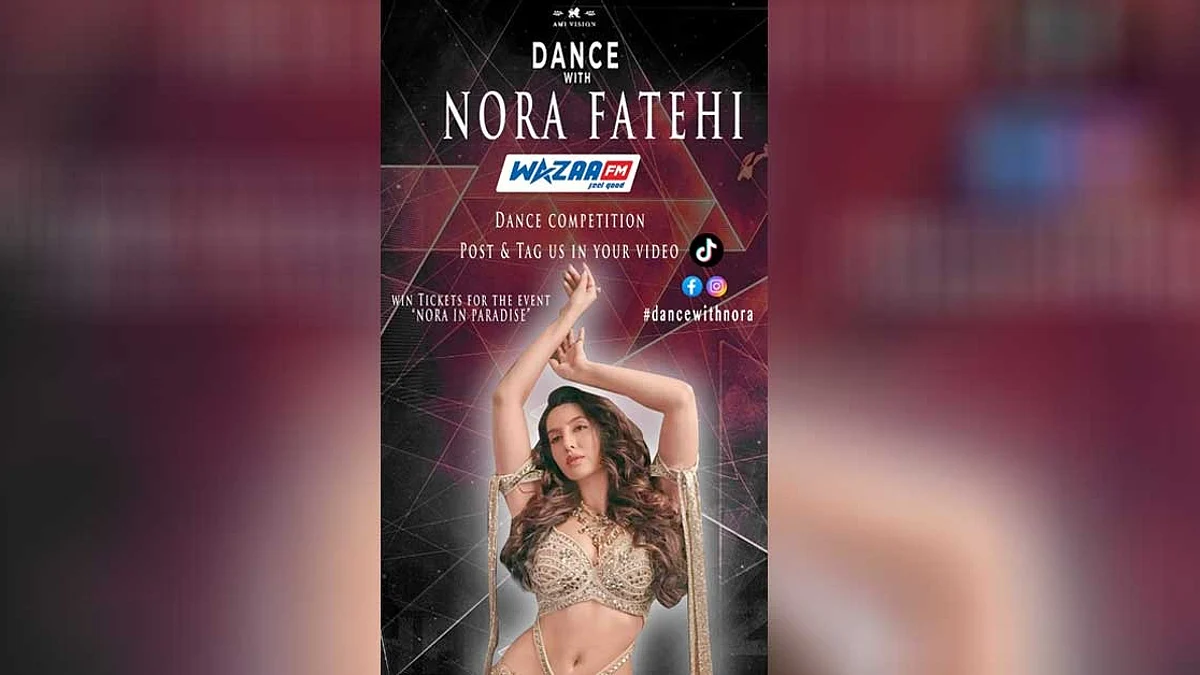 Wazaa TikTok Challenge : obtenez la chance d'assister au spectacle de Nora Fatehi !