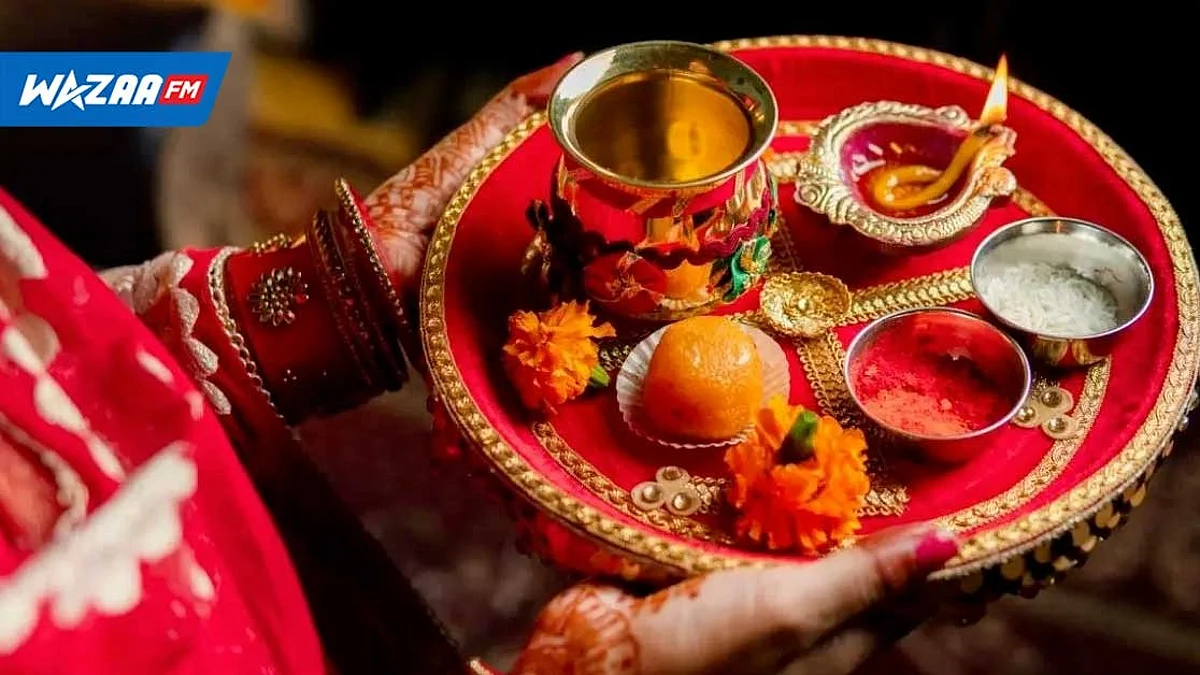 Karwa Chauth : les femmes mariées prient pour leurs époux