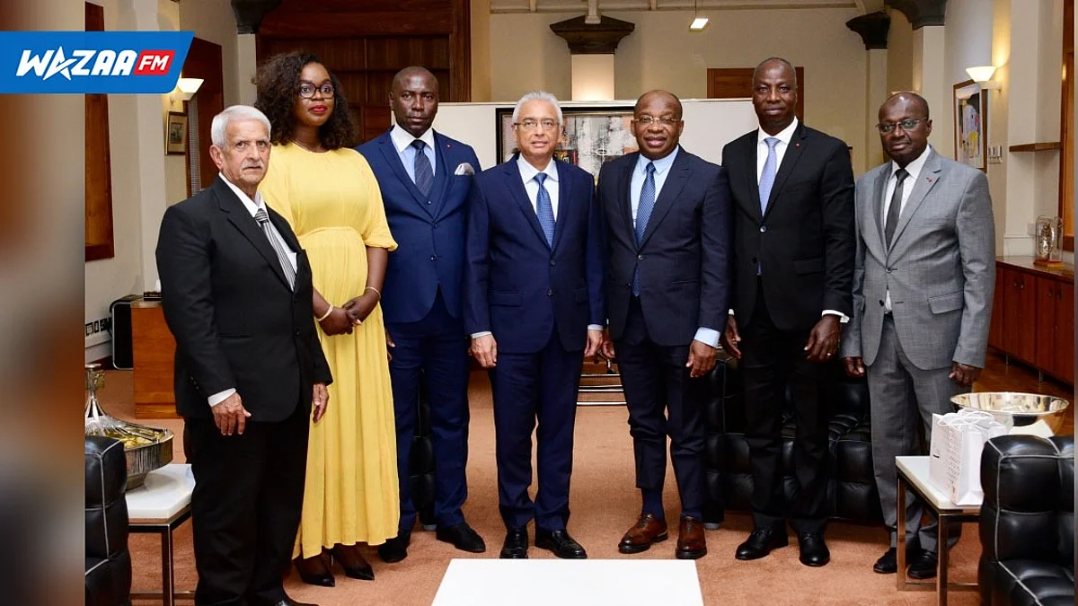 Diplomatie : le ministre du Tourisme de la Côte d'Ivoire rencontre Pravind Jugnauth