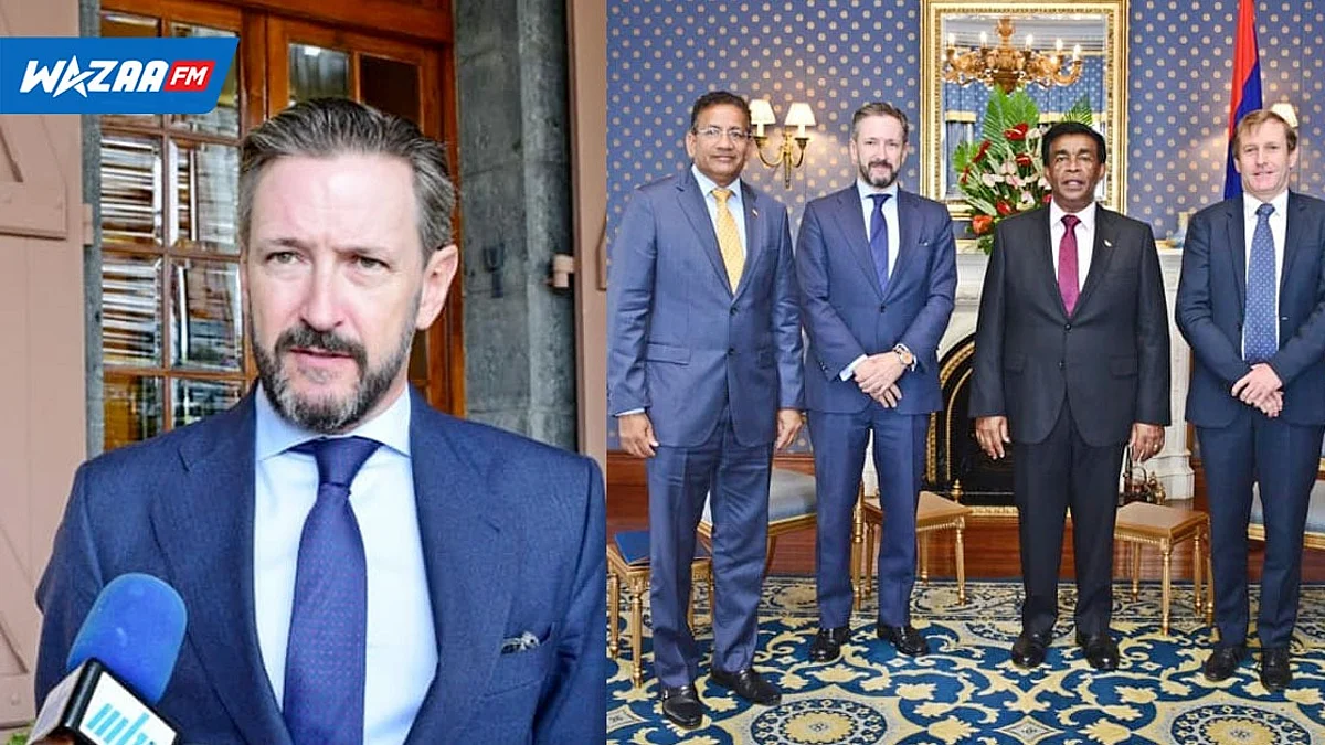Maurice-Espagne : l’ambassadeur Raimundo Rubio présente ses lettres de créances au président Roopun