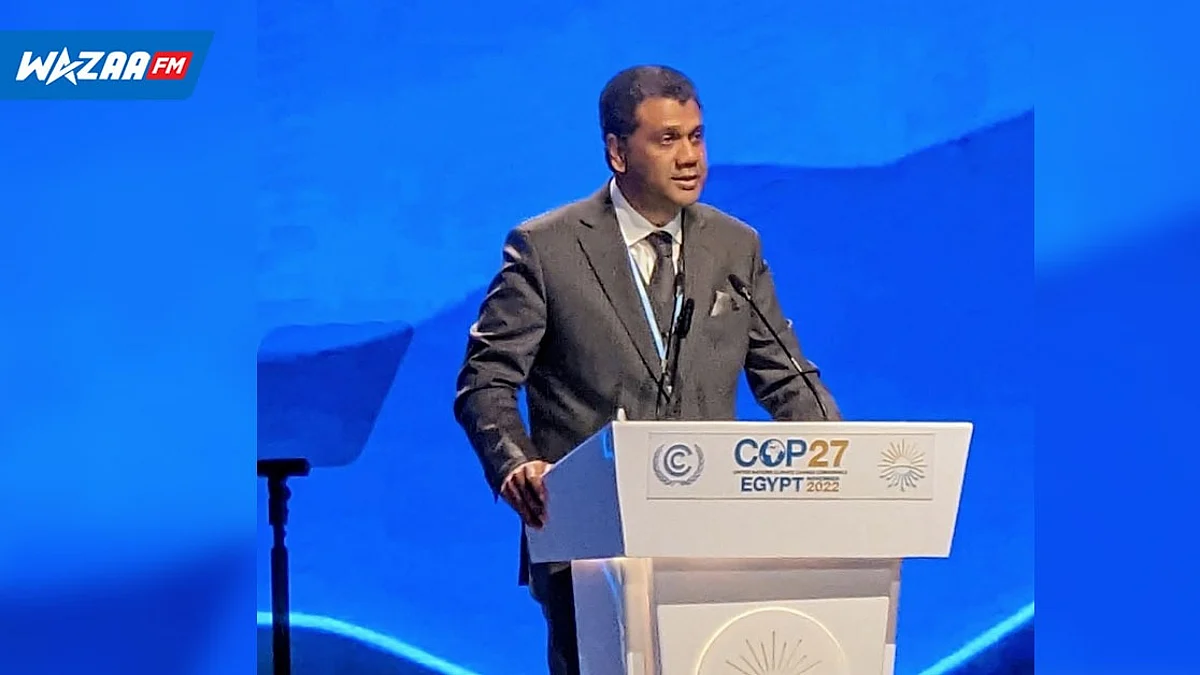 COP 27 : Kavy Ramano a prononcé son discours mardi en Egypte