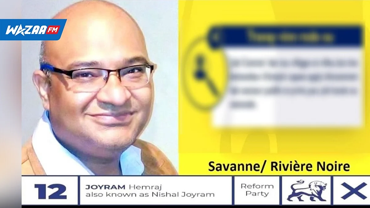 Grève de la faim : Nishal Joyram, engagé… en politique