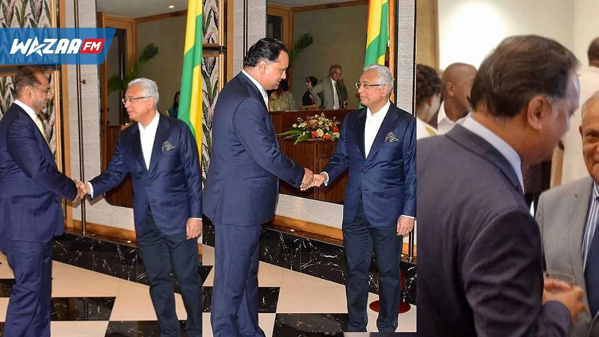 Politique : trois membres du MMM à la réception des diplomates
