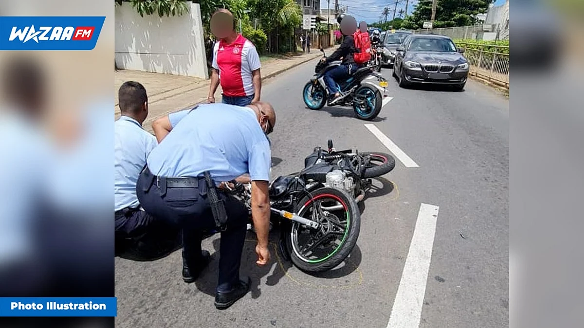À Port-Louis : une piétonne et un motocycliste grièvement blessés dans un accident