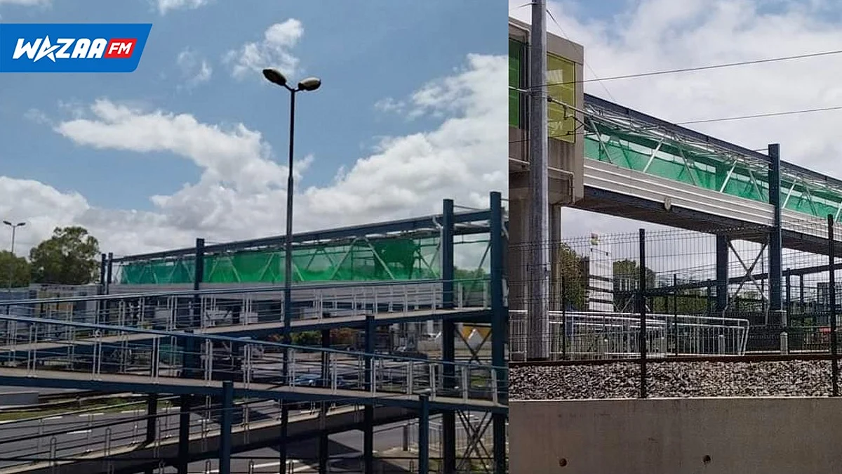Passerelle Oxenham : mise en œuvre des travaux de réfection en janvier 2023