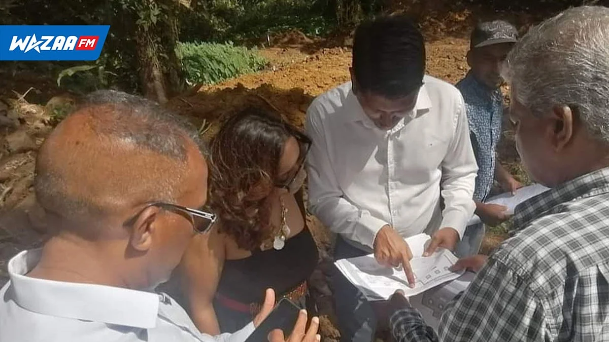 Curepipe - Jardin Botanique : une plateforme pour accueillir des cérémonies religieuses