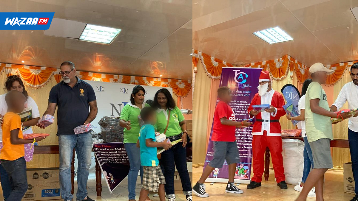 Tranquebar : les enfants gâtés par le Père Noël de la NIC