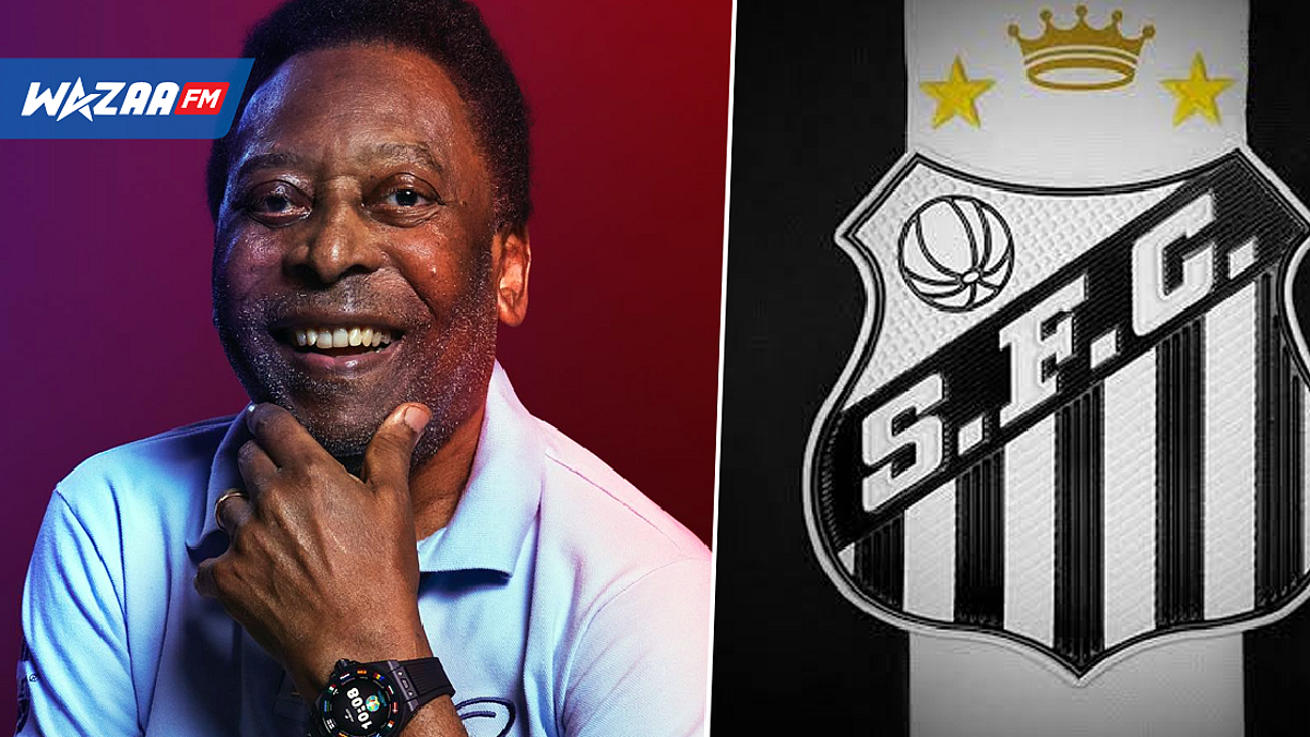 Pélé : Le Santos FC rend hommage à la légende brésilienne