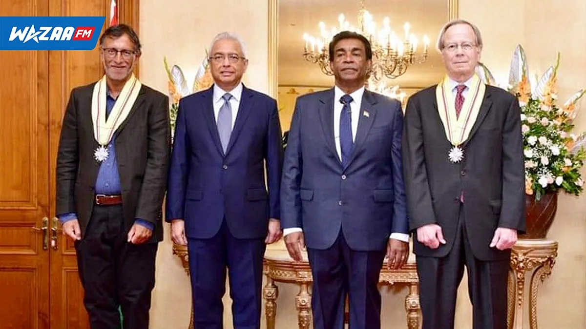 National Awards : le Dr Sudhir Hazareesingh et Me Paul Reichler récompensés à Réduit