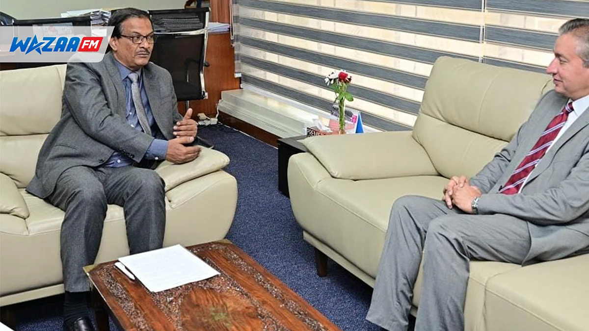 Diplomatie : Plusieurs sujets de coopération abordés entre Sudheer Maudhoo et le Haut-Commissaire du Pakistan