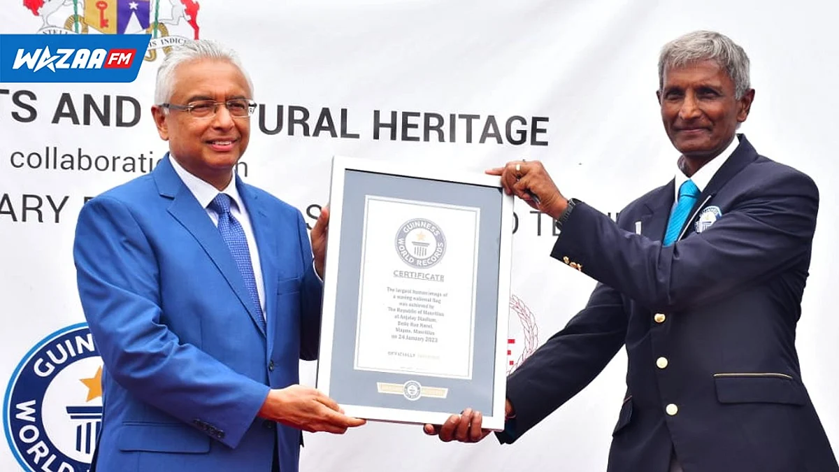 55ème anniversaire de l’indépendance : Maurice fait son entrée dans le registre du World Guinness Record
