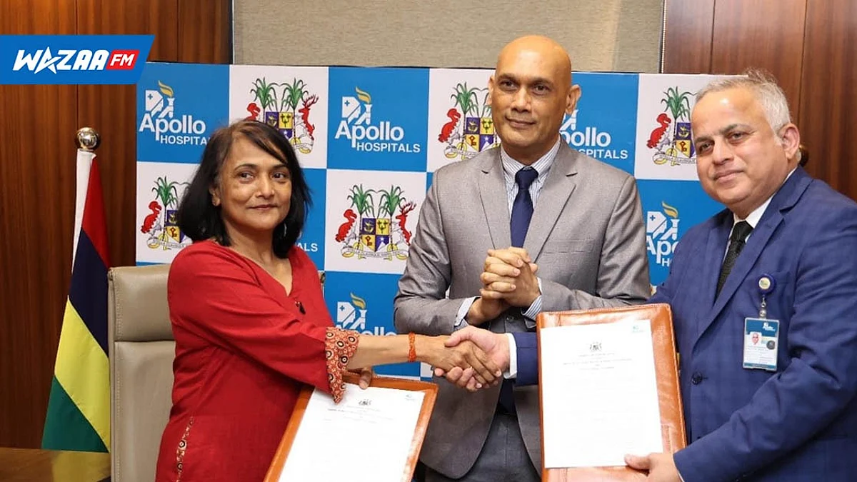 Maurice / Mumbai Apollo Navi Hospital: un protocole d'accord signé