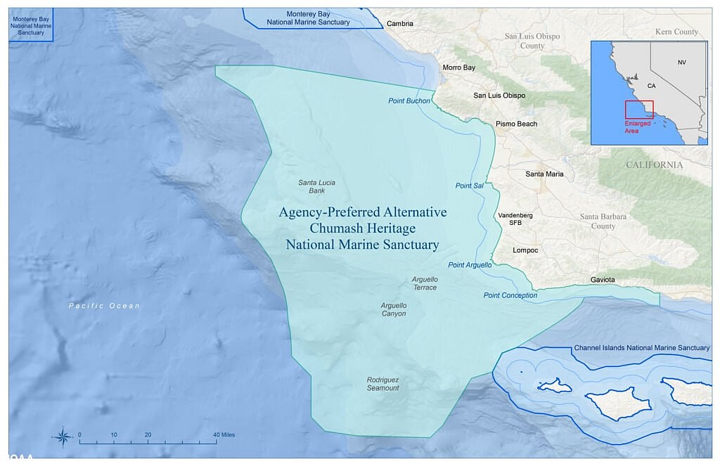 Chumash Heritage National Marine Sanctuary released