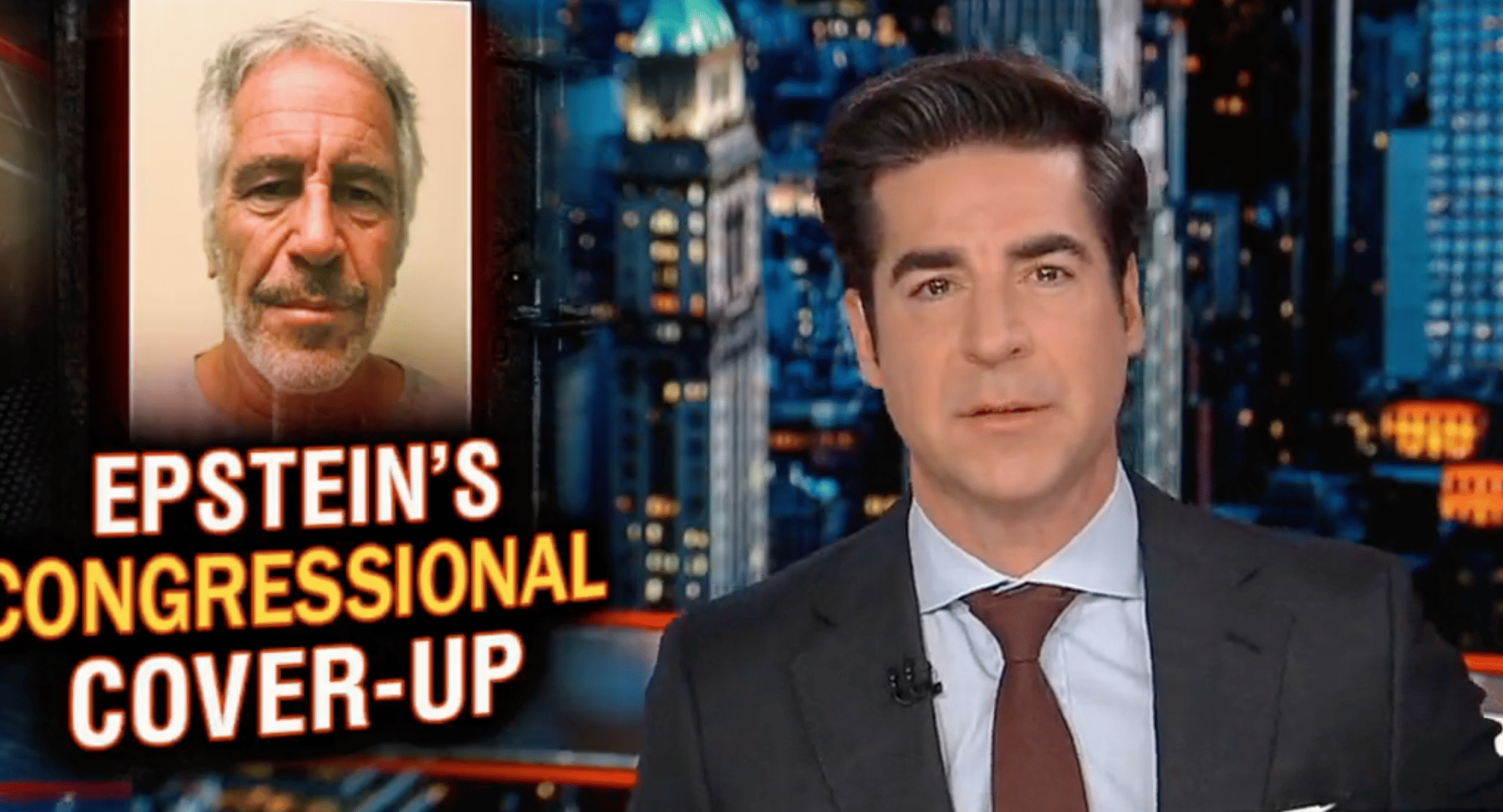 Jesse Watters questioned why Democrats are covering up Jeffrey Epstein's flight logs.