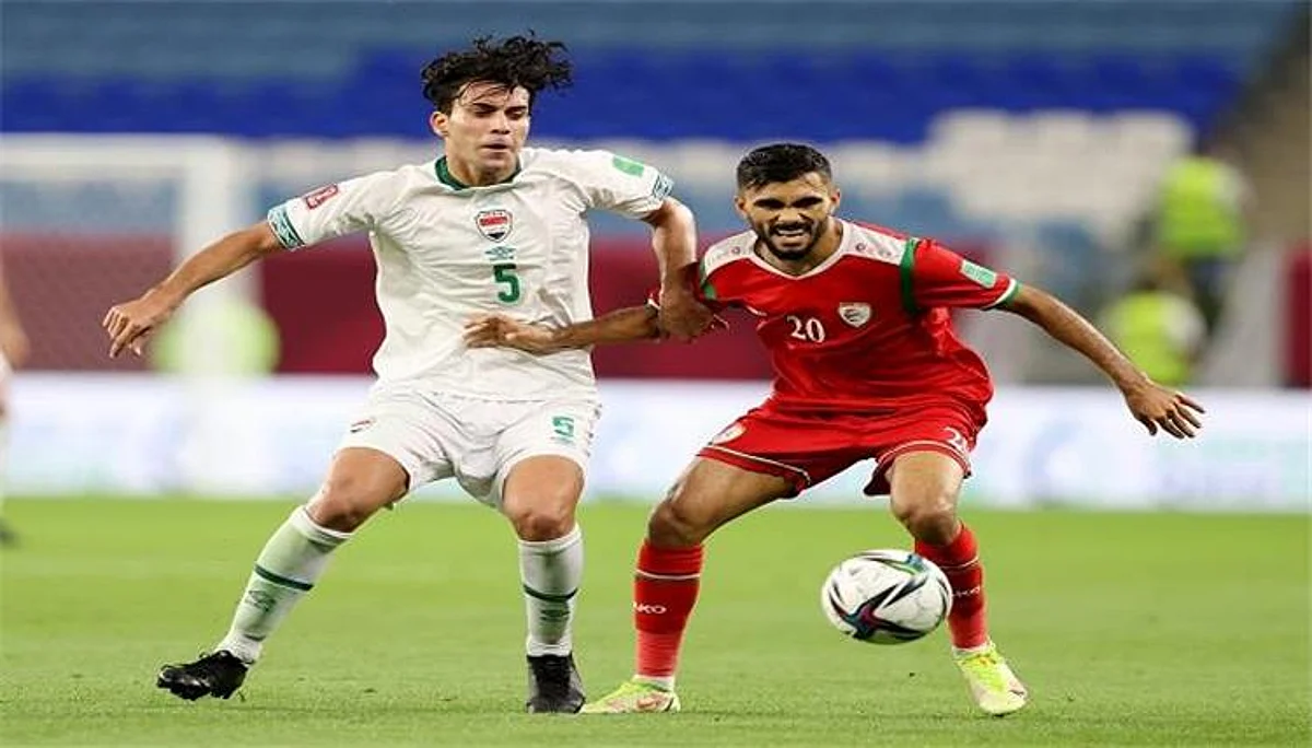 مباراة العراق ضد عمان
