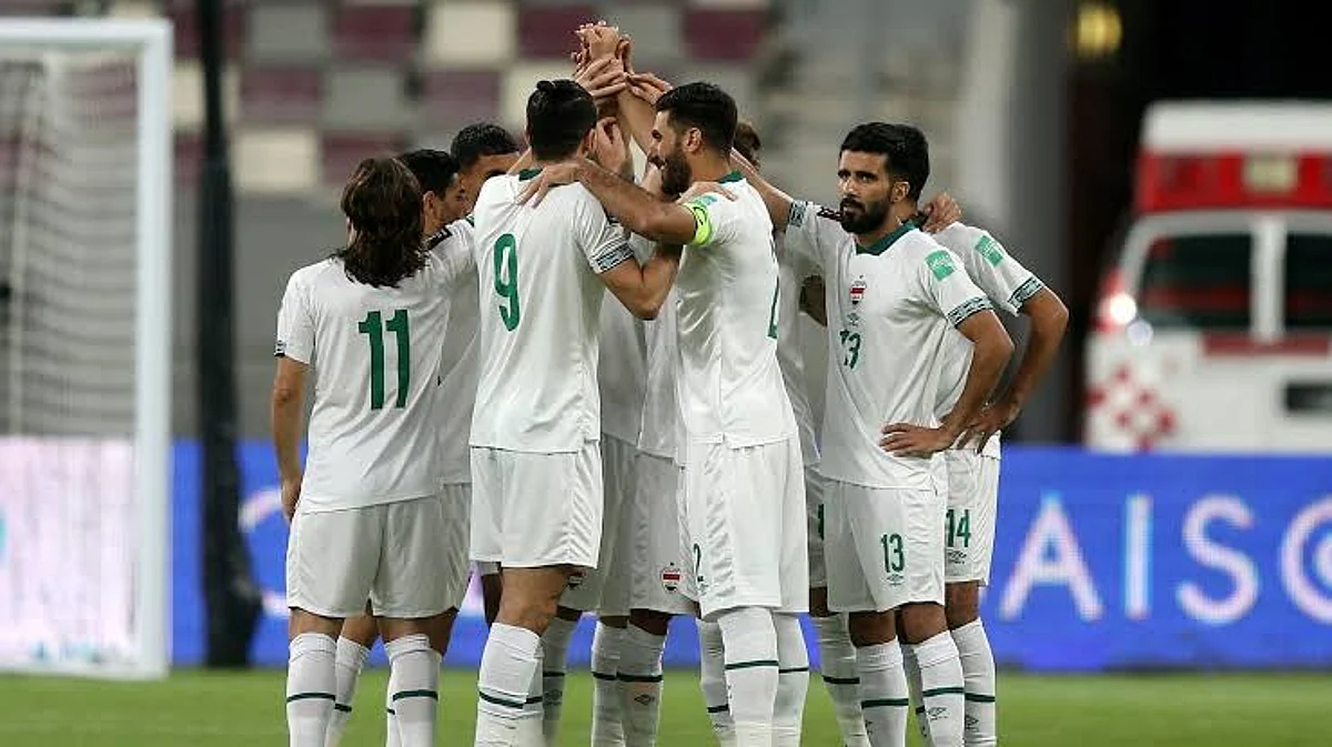 مباراة العراق ضد عمان