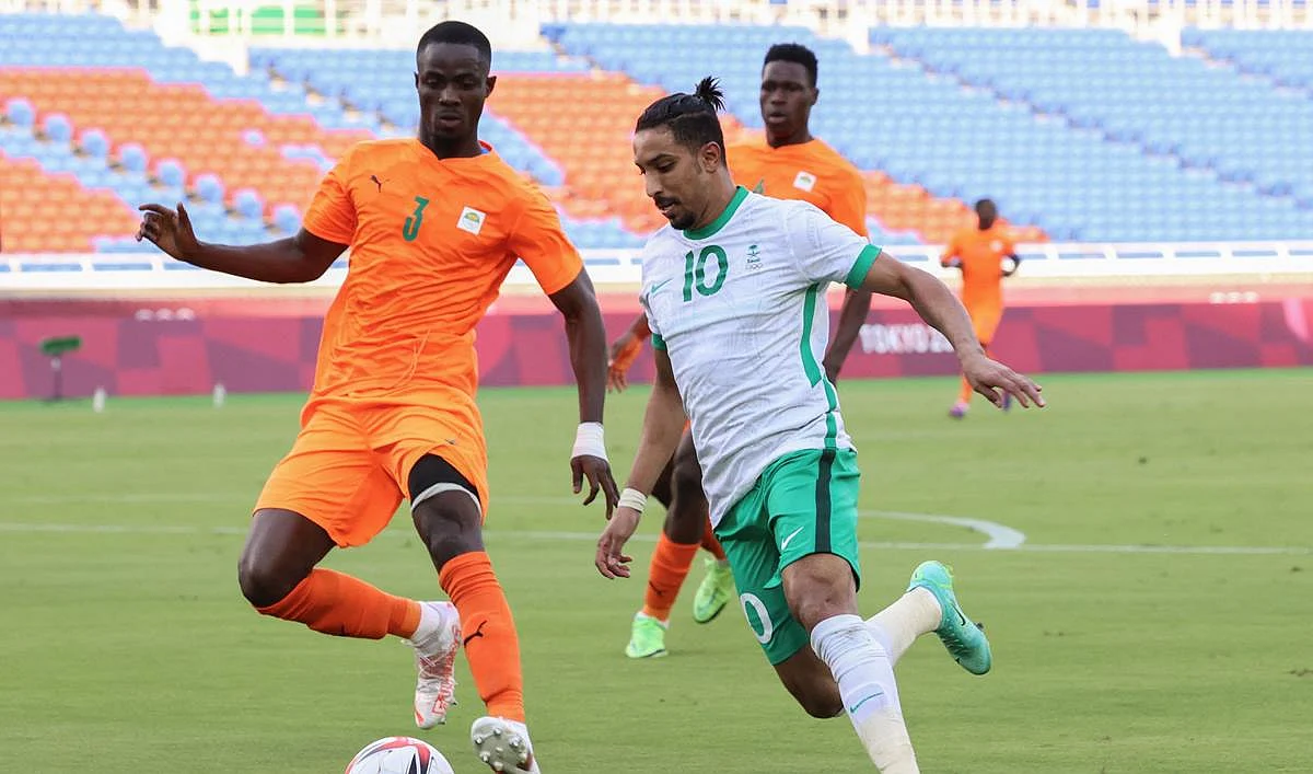 أولمبياد طوكيو.. منتخب السعودية الأولمبي يتعادل إيجابياً مع كوت ديفوار في الشوط الأول