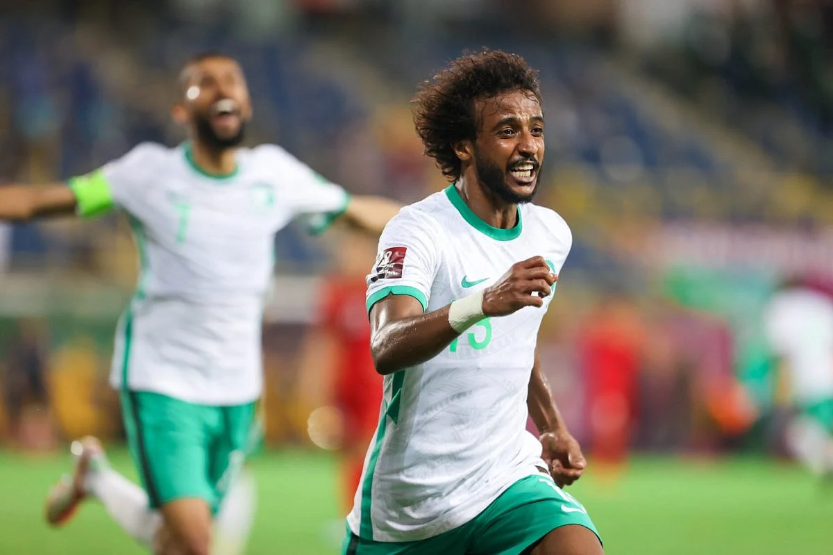 الشهراني يفوز بجائزة رجل مباراة المنتخب السعودي وفيتنام