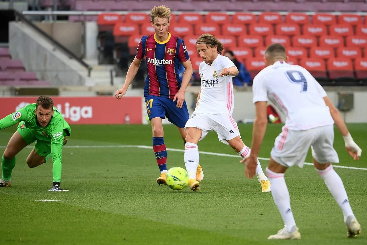 الريال ضد برشلونة