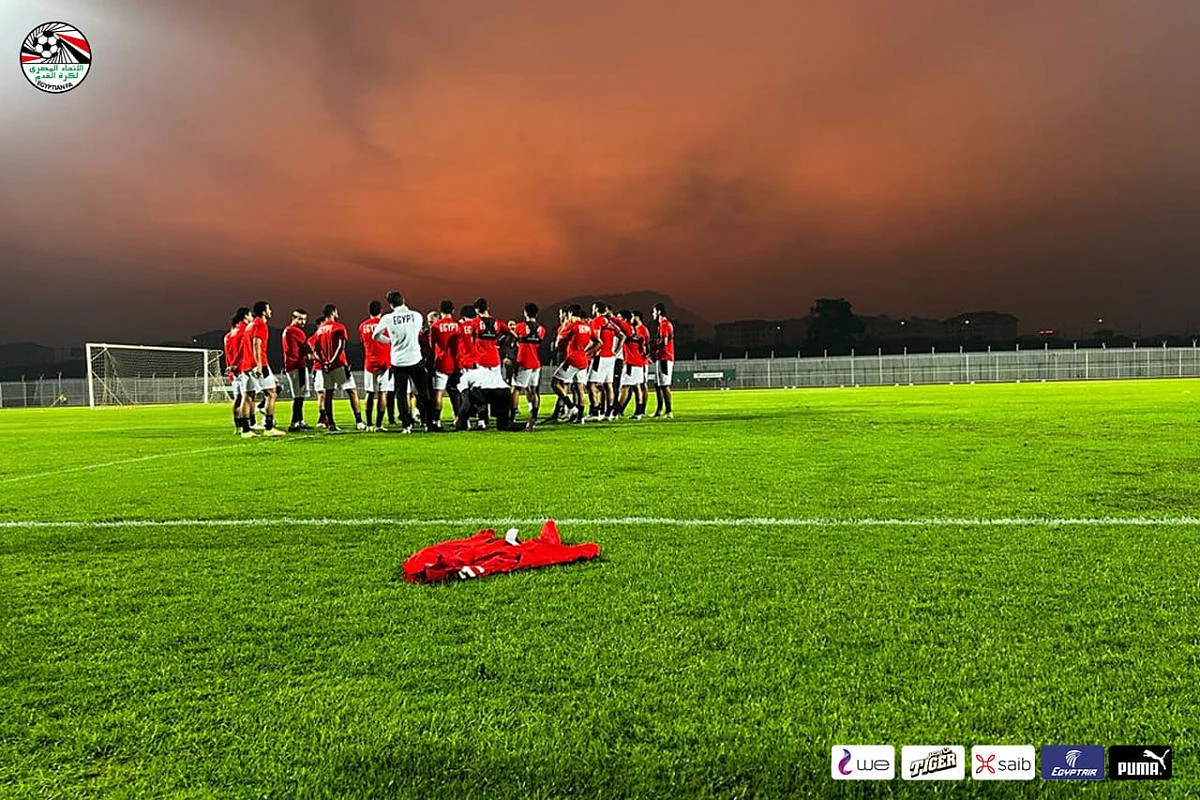 منتخب مصر يواصل تدريباته استعداداً لمواجهة السنغال في تصفيات كأس العالم