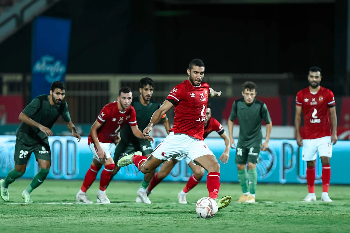 الأهلي ضد مصر المقاصة