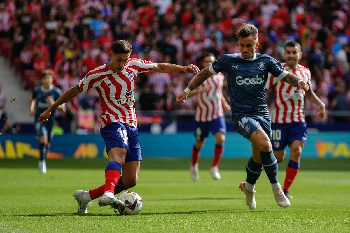 أتلتيكو مدريد ضد جيرونا.. الروخي بلانكوس ينتصر بثنائية ويقتحم المربع الذهبي لليجا