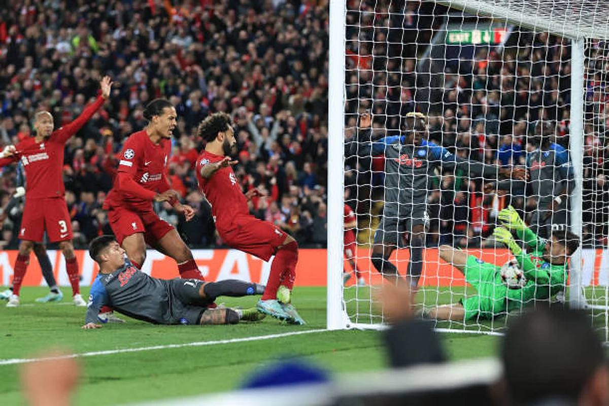 ليفربول ضد نابولي.. صلاح يسجل هدفا عالميا ويقود الريدز لفوز قاتل في دوري أبطال أوروبا