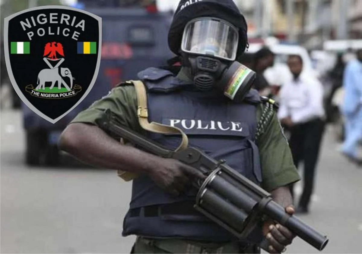 Police parade nine suspects for allegedly robbing bank customers, PoS terminals in Borno