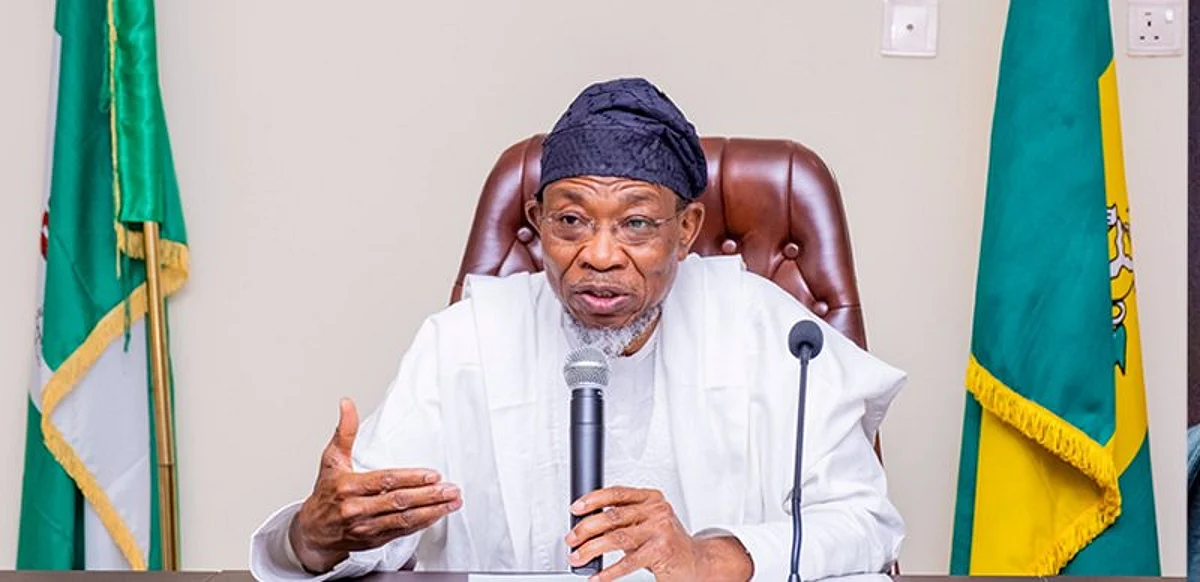 Minister of Interior, Ogbeni Rauf Aregbesola,