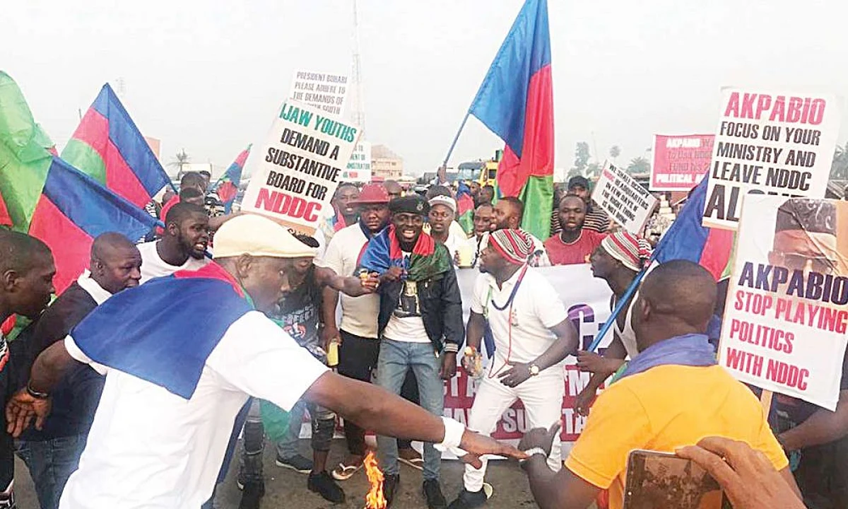 JUST IN: Disgruntled Ijaw youths shut NDDC HQ in Rivers