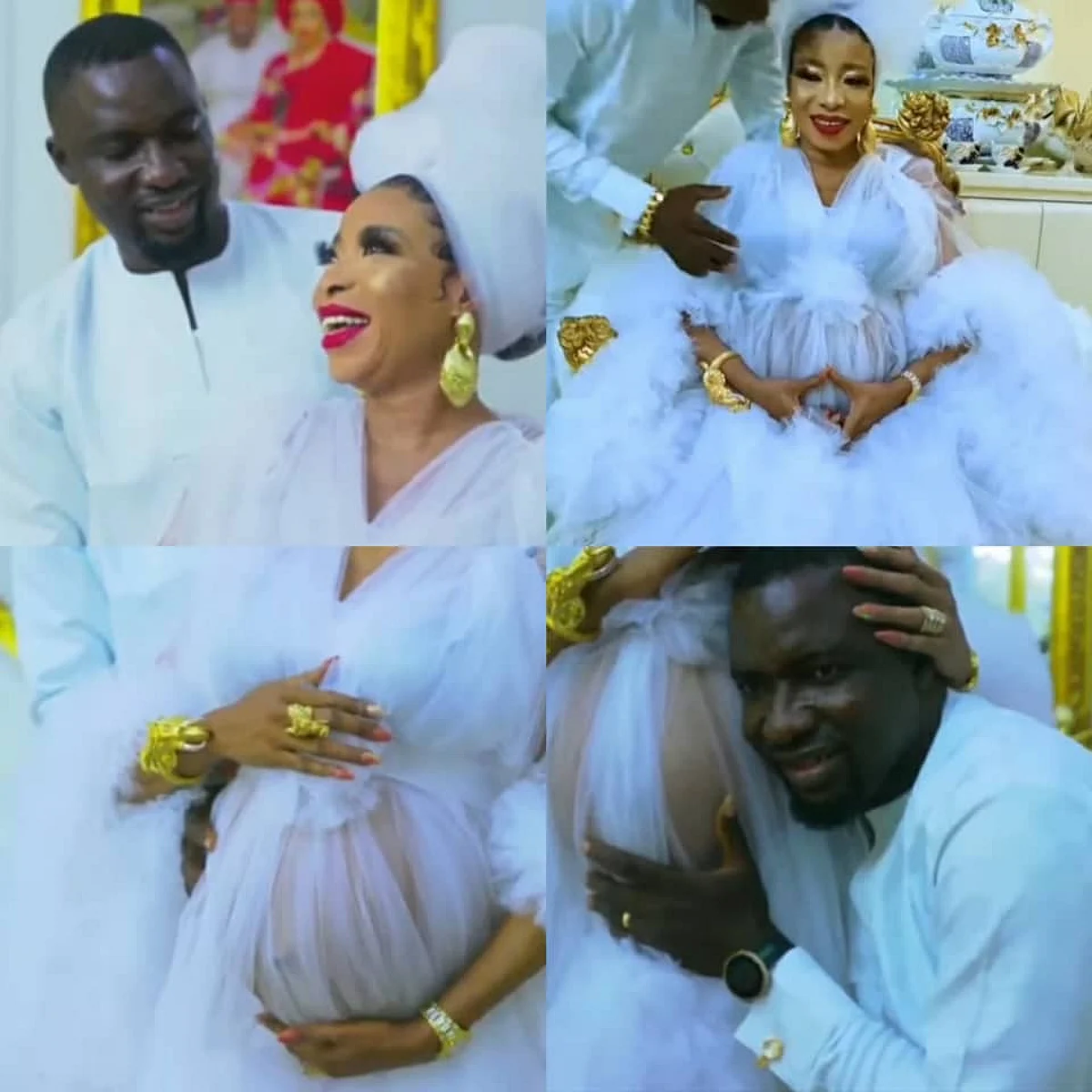 VIDEO: Lizzy Anjorin, hubby welcome first child in US