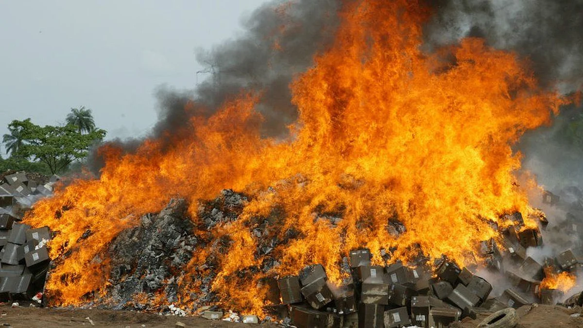 JUST IN: NAFDAC destroys N515m worth of expired drugs, dangerous cosmetics