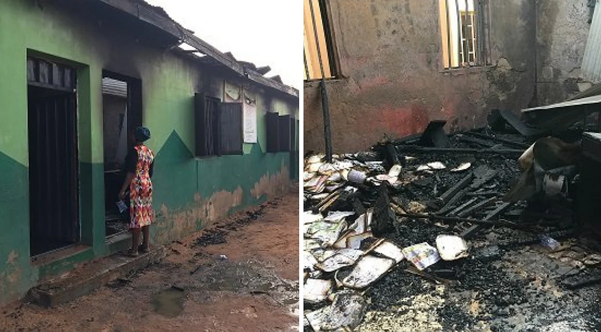 Fire guts RCCG primary school in Damaturu
